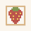 Berry Into You needlepoint canvas design